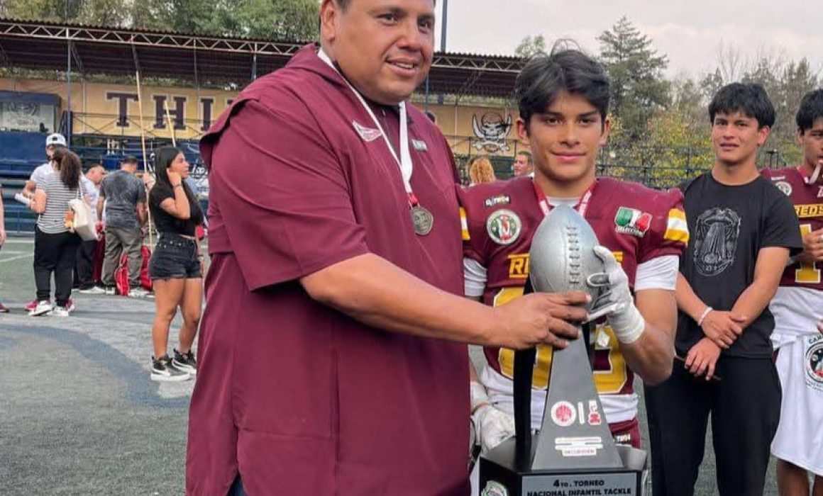 ¡Histórico! Redskins del Estado de México se Coronaron Bicampeones Nacionales en U14 sin Recibir Puntos en Contra