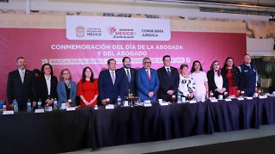 Homenaje a las y los abogados en el Estado de México: compromiso con la justicia y la evolución profesional