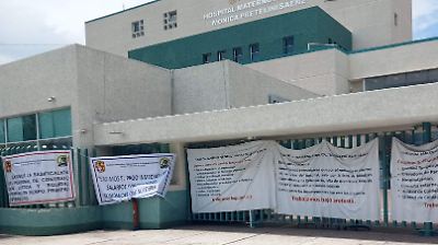 Hospital Pretelini en Toluca suspende servicios por grave crisis de insumos y personal