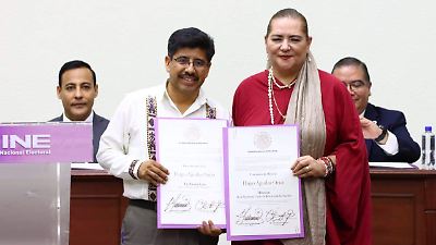 Hugo Aguilar pide confianza y llega como virtual presidente de la SCJN tras proceso democrático