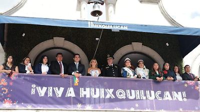 Huixquilucan celebra con desfile cívico el 215 aniversario del inicio de la Independencia de México