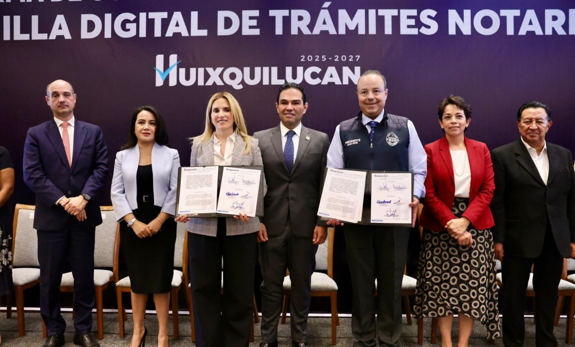 Huixquilucan impulsa la modernización de trámites notariales con plataforma digital innovadora