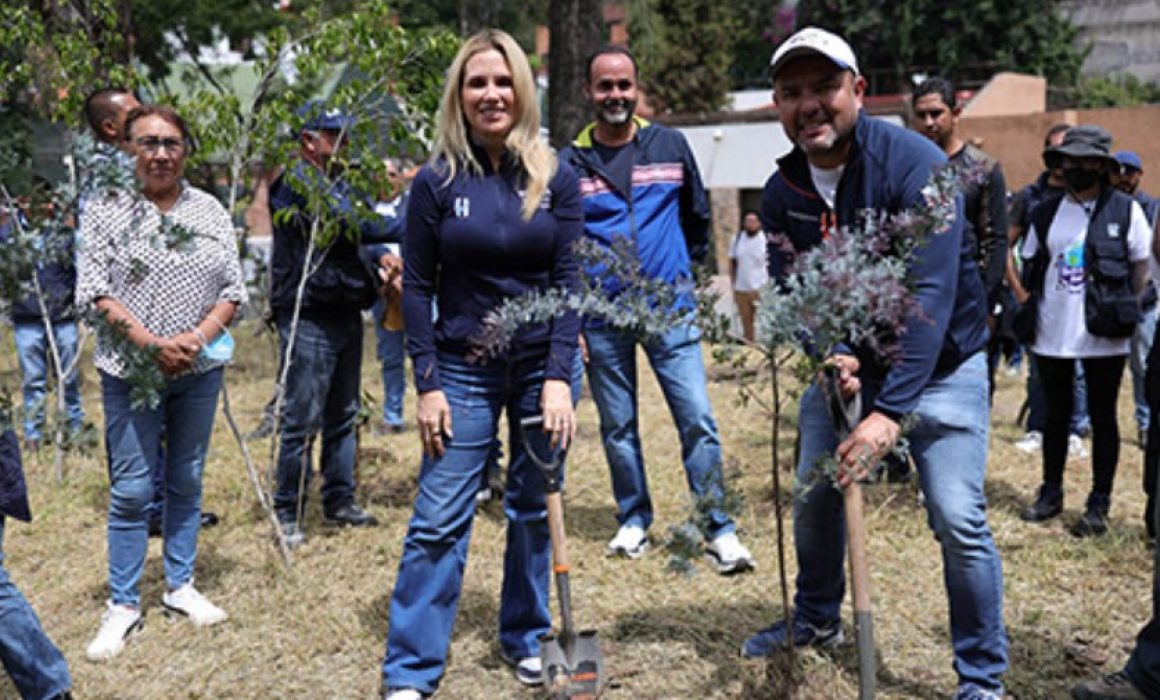 Huixquilucan instala redes retenedoras para prevenir contaminación en presa ‘El Capulín’