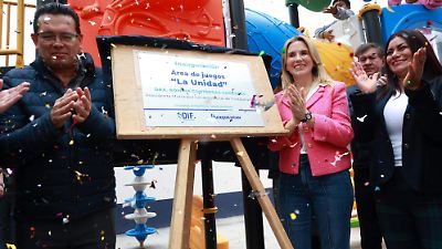 Huixquilucan recupera predio y abre innovador parque infantil para fortalecer la convivencia familiar