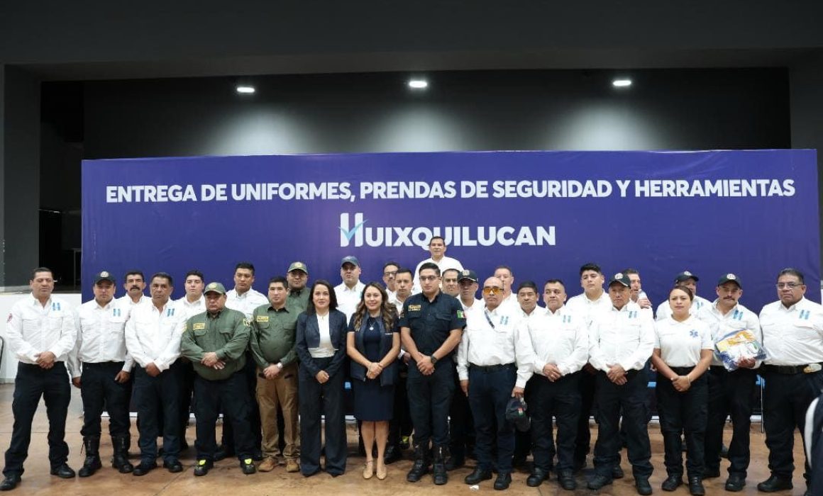 Huixquilucan refuerza la protección de su personal con entrega de uniformes y herramientas