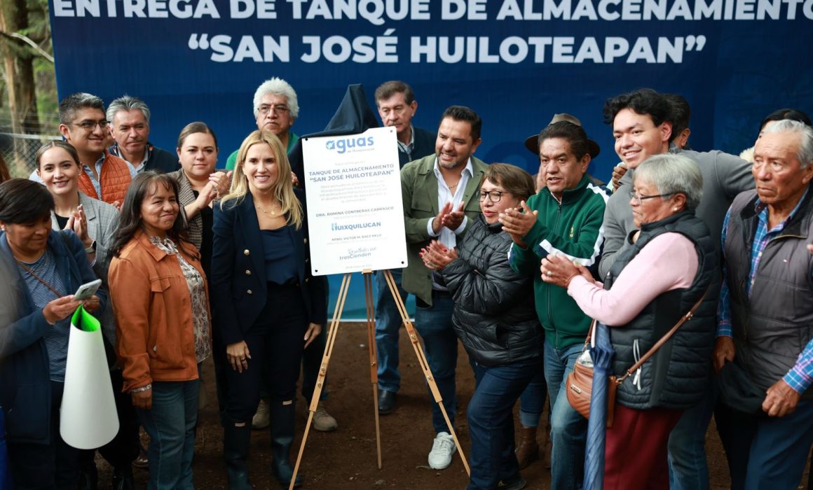 Huixquilucan refuerza su abasto de agua con inversión millonaria en San José Huiloteapan