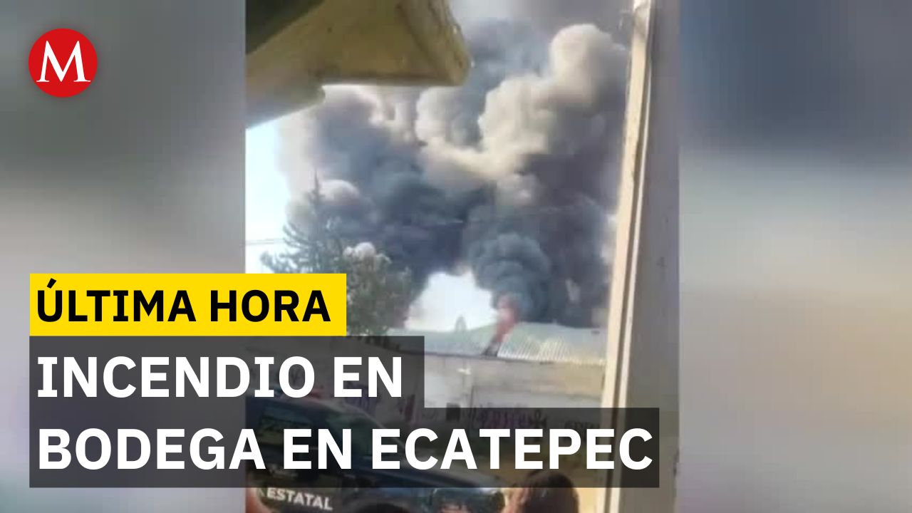 ¡Impactante! Incendio en Ecatepec amenaza gasera y pone en alerta a 300 personas