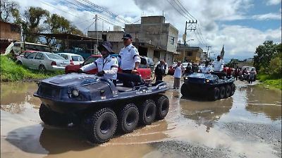 Implementan Plan DN-III-E en Lerma ante intensas lluvias en San Pedro Tultepec