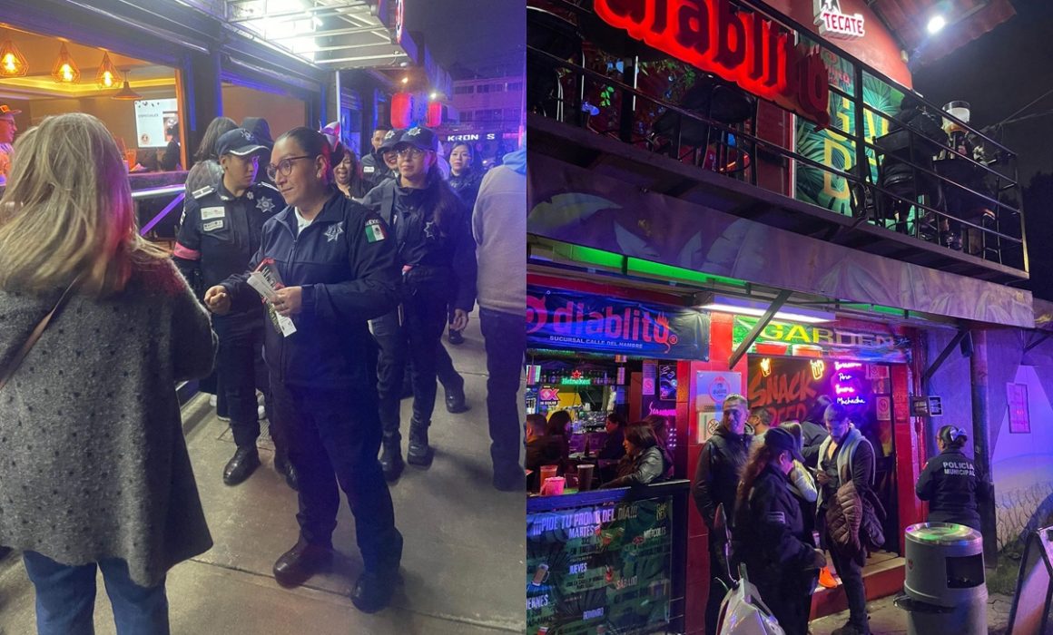 Implementan operativos nocturnos en zonas comerciales de Cuautitlán Izcalli para prevenir violencia