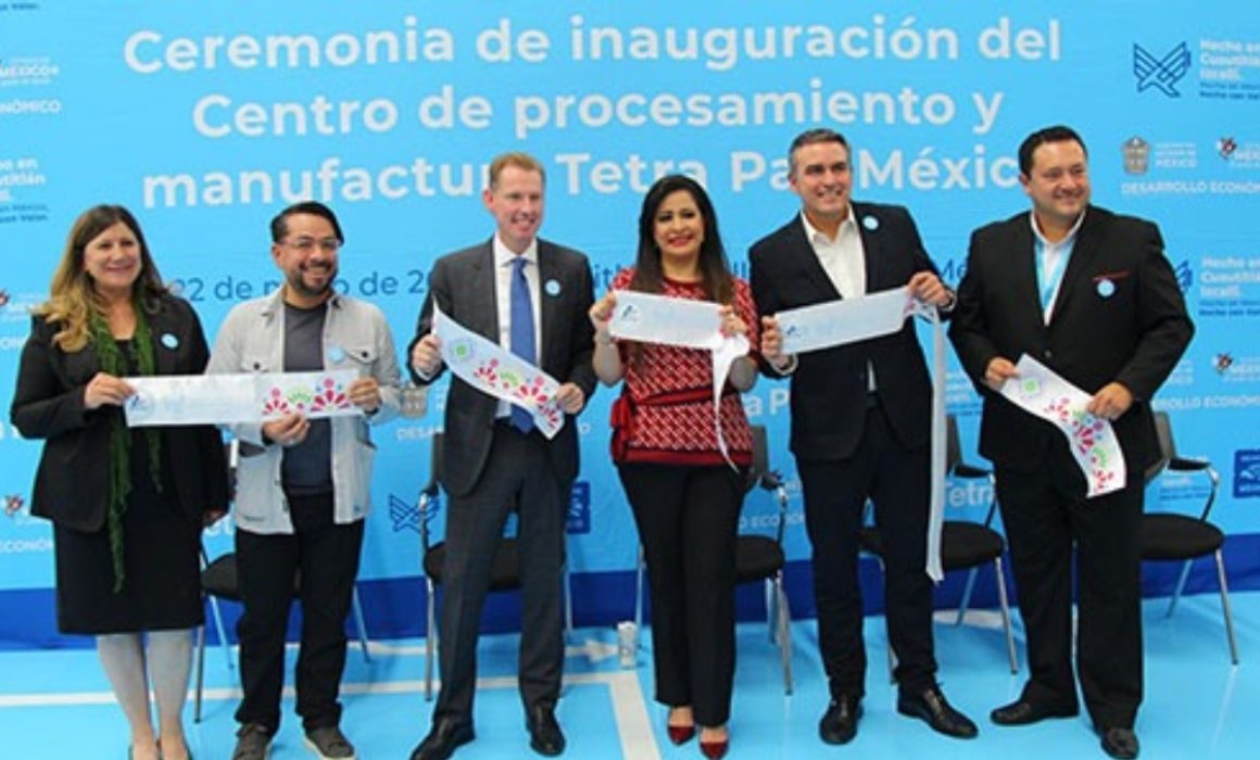 Inaugura Tetra Pak centro de manufactura en Cuautitlán Izcalli
