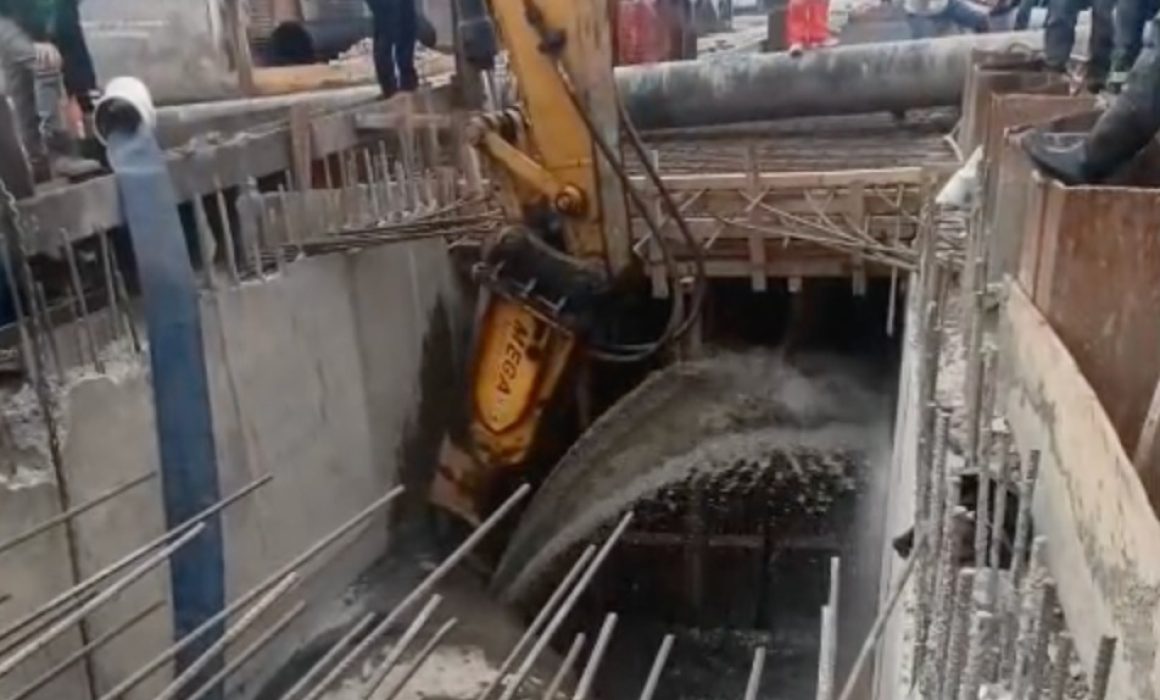 Inauguran colector pluvial en Chalco para prevenir inundaciones durante temporada de lluvias