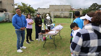 Inauguran con entusiasmo el ‘Torneo Olimpo’ en Santa María Totoltepec para impulsar talentos y valores deportivos
