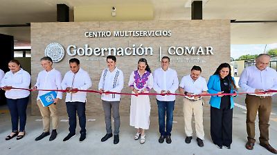 Inauguran en Tapachula un centro integral para refugiados, reflejo de la política humanista del gobierno mexicano