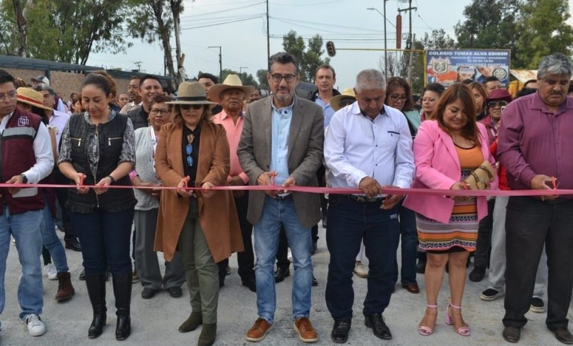 Inauguran en Teoloyucan el renovado Puente de Soriana tras 40 años sin mantenimiento