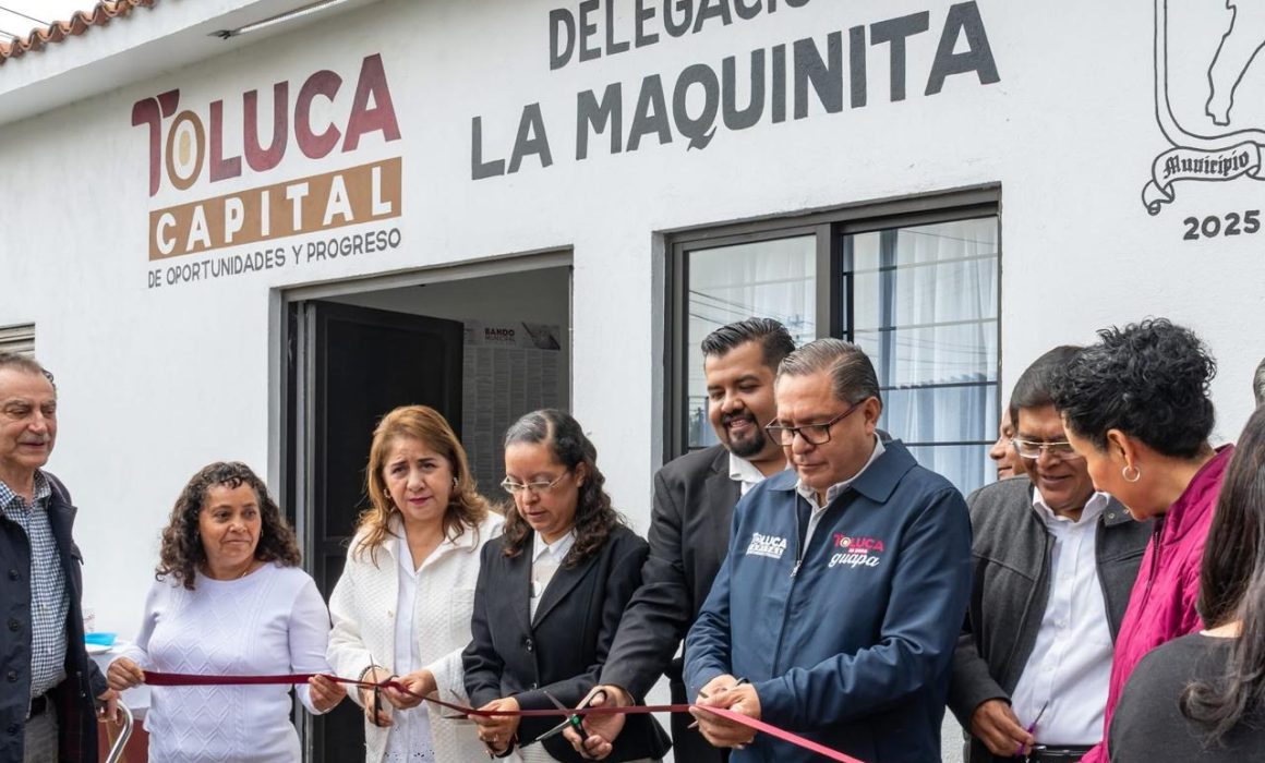 Inauguran nuevas oficinas de La Maquinita en Toluca para acercar el servicio a la comunidad