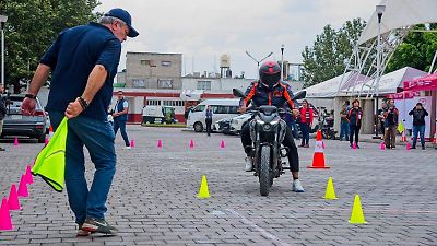 Inauguran nuevo módulo en Tlalnepantla para certificar a motociclistas y agilizar trámites