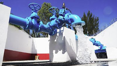 Inauguran pozo en parque Alameda en Toluca, que beneficiará a más de 12 mil personas