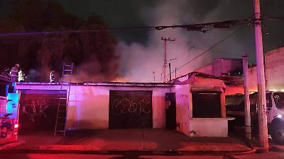 Incendio en bodega de solventes en Ecatepec provoca cuantiosos daños, sin lesiones