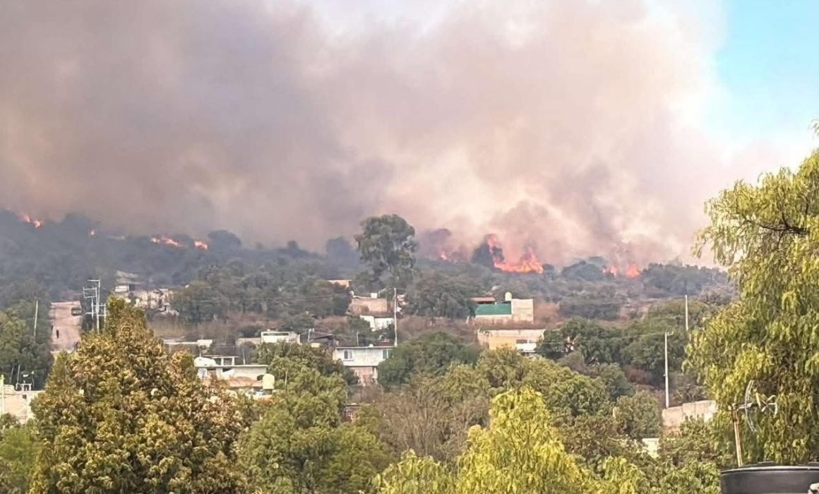 Incendio forestal en Tepotzotlán es controlado tras varias horas de esfuerzo conjunto