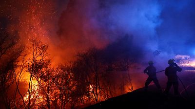 Incendios en España se mantienen activos ante ola de calor; Galicia, Castilla y León, y Extremadura en alerta