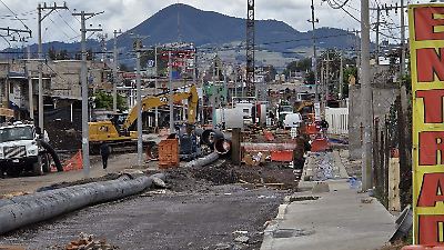 Incertidumbre y retrasos en obra del colector Solidaridad generan temor de inundaciones en Chalco