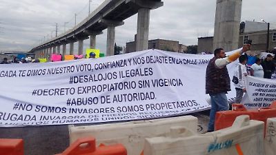 Inconformados de la Ciudad de México levantan bloqueo en la México-Puebla tras dos horas de protesta