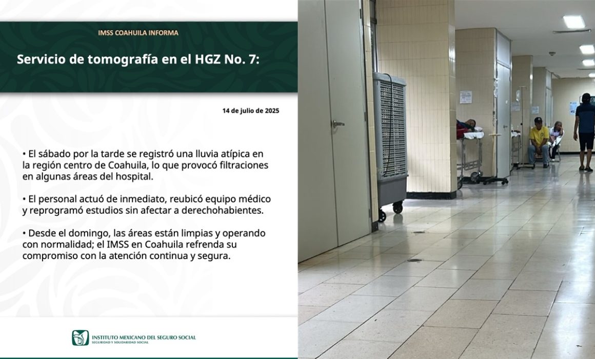 Inconformidad y abandono en el Hospital General del IMSS en Monclova tras millonaria modernización