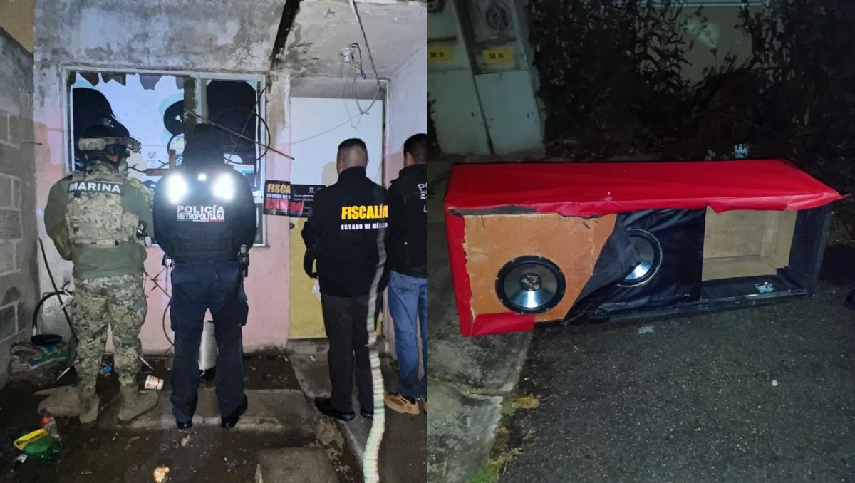 ¡Increíble! Rescatan a Yareth, joven de 17 años, ¡estaba oculta en un bafle en Temascalapa!