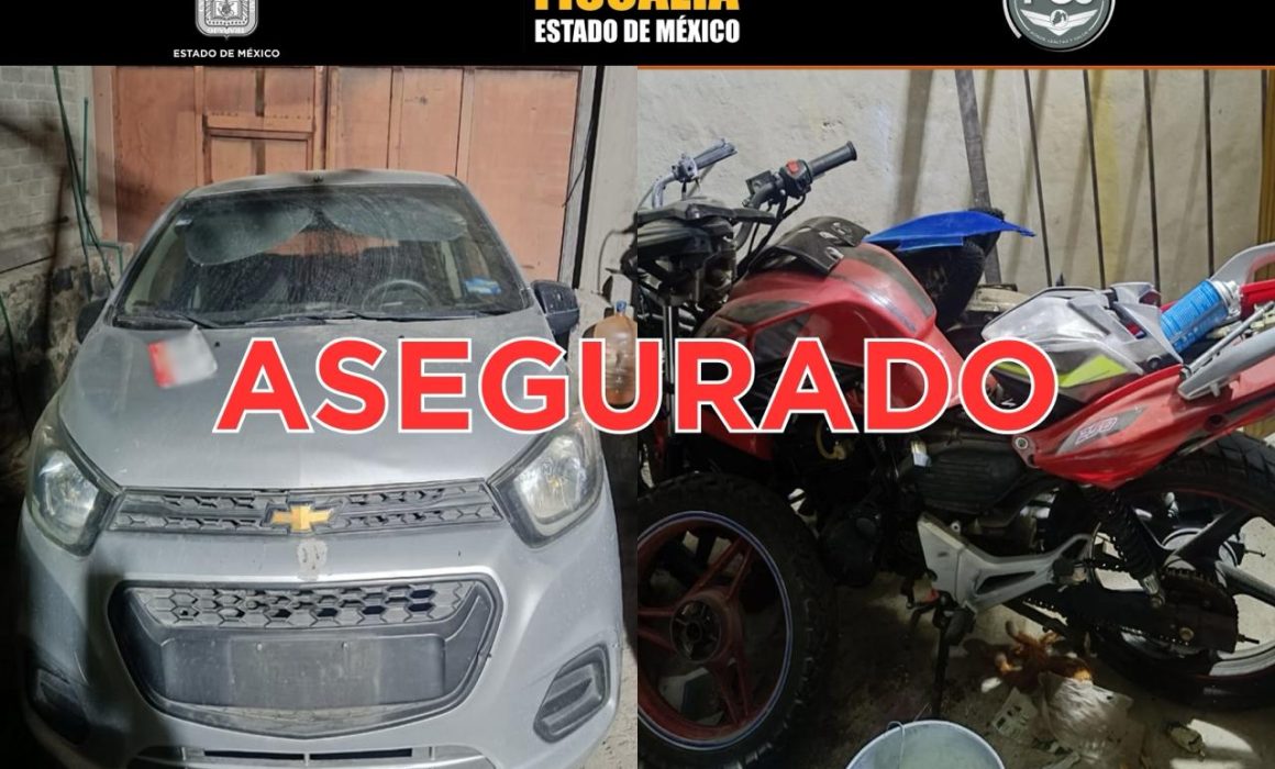 ¡Increíble hallazgo en Chalco! Robos, drogas y armamento en un solo operativo
