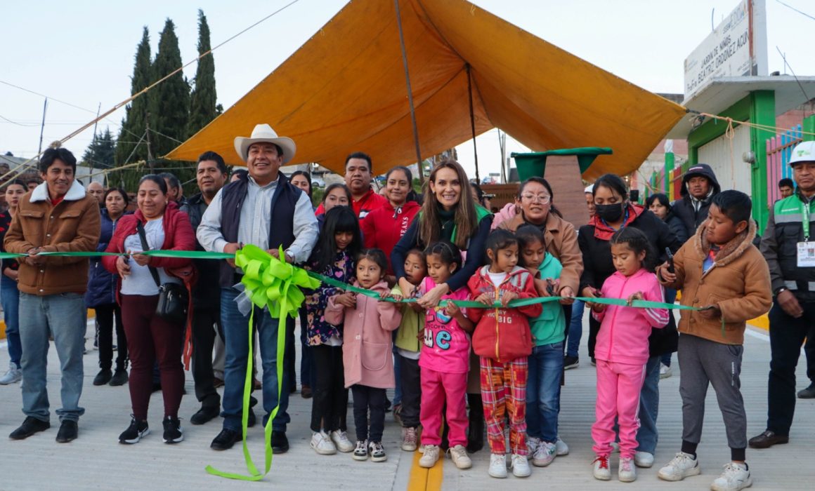 ¡Increíble progreso en Tianguistenco! Así transformarán sus calles en 2025