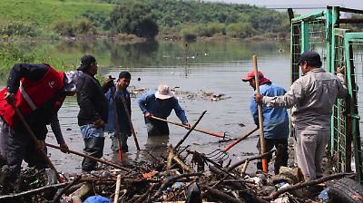 Incremento en el nivel de la presa El Ángulo en Cuautitlán Izcalli por lluvias recientes