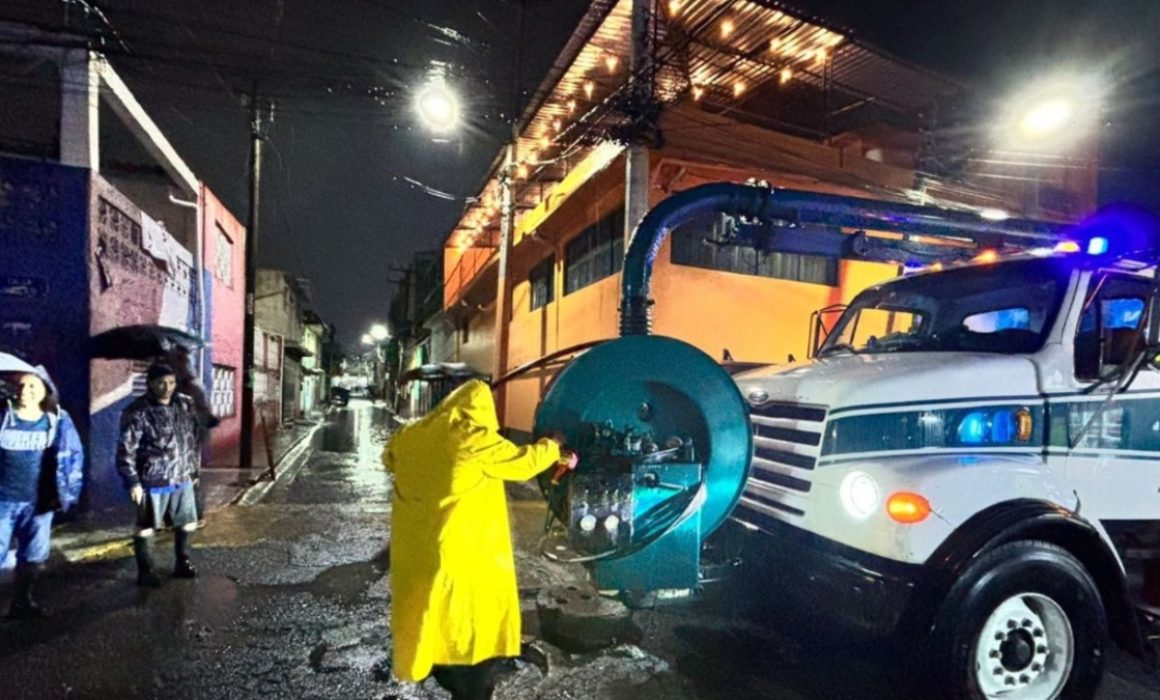 Inicia Operativo Tormenta en Ecatepec