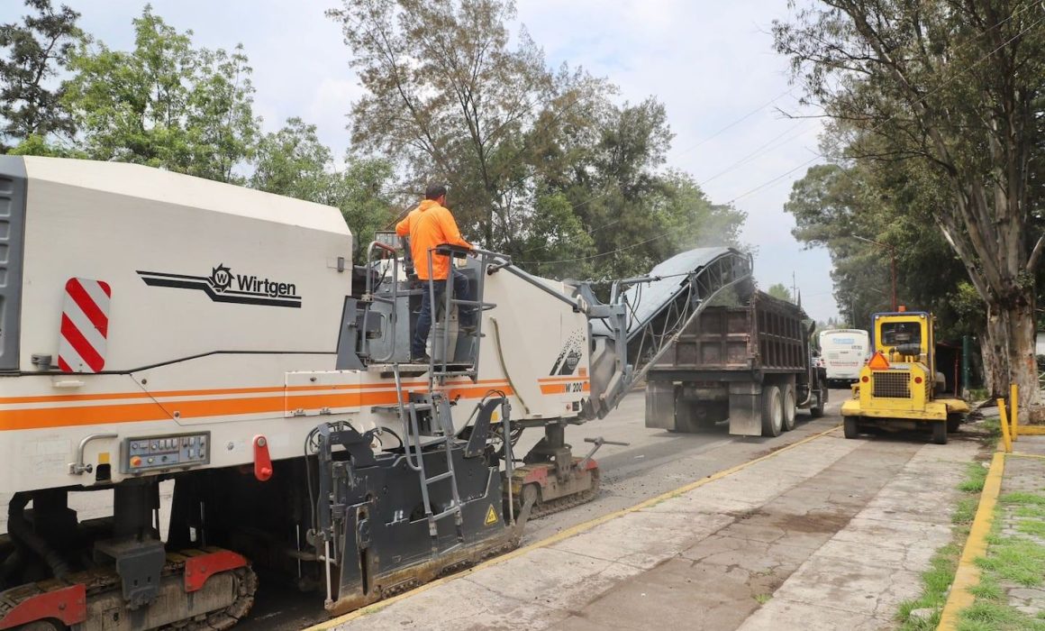 Inicia en Cuautitlán Izcalli la repavimentación de avenida Nevado de Toluca para mejorar movilidad y seguridad