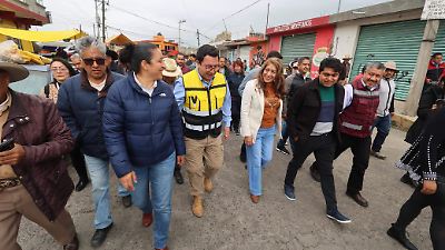 Inicia en Lerma la modernización de la avenida Reforma en Tlalmimilolpan para mejorar conectividad y bienestar de habitantes