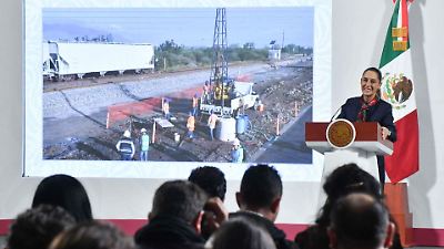 Inicia la construcción del Tren del Norte en Nuevo León, un proyecto clave para la movilidad entre Ciudad de México y Nuevo Laredo