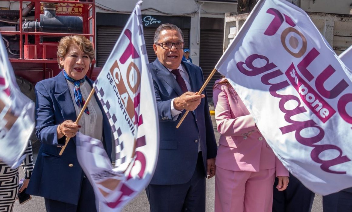 ¡Inicia la revolución en las calles de Toluca: maquinaria de alta tecnología transforma la ciudad!