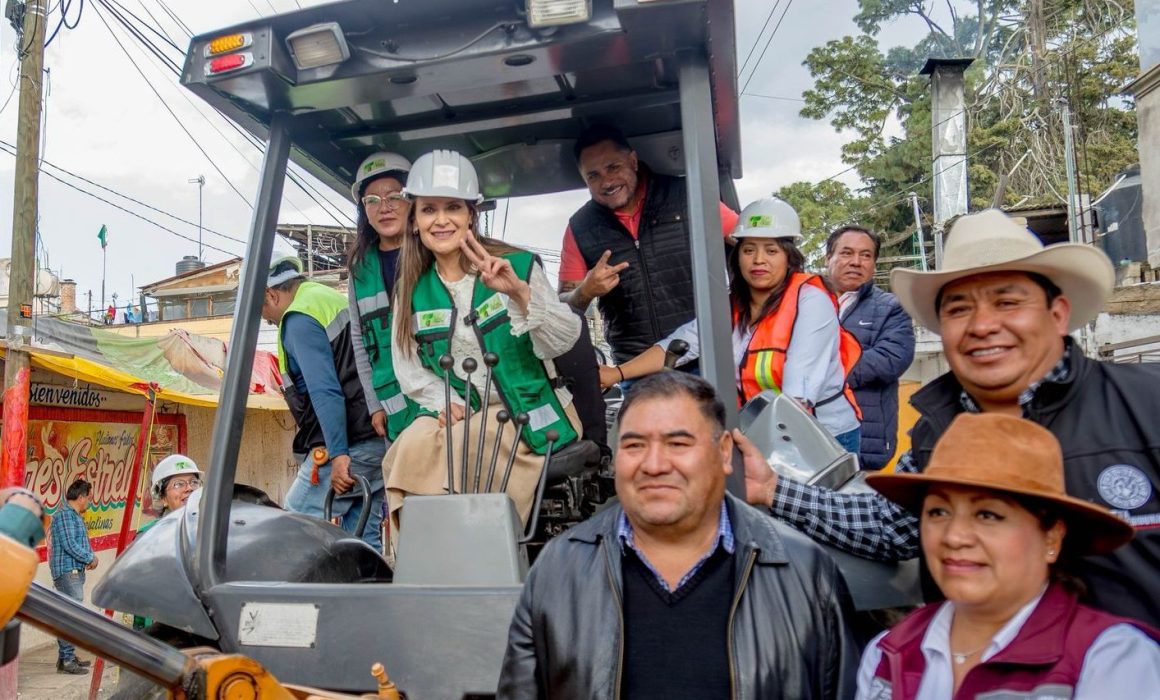 Inicio de dos obras emblemáticas en Santiago Tilapa reafirma compromiso de Erika Olea con Tianguistenco