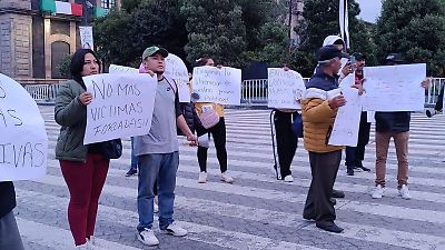Integrantes de UPREZ Ecatepec exigen libertad de líderes y denuncian persecución política en Toluca