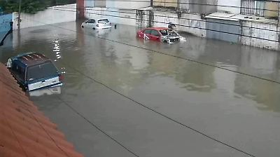 Intensas lluvias causan inundaciones en el Valle de México y afectan varias comunidades