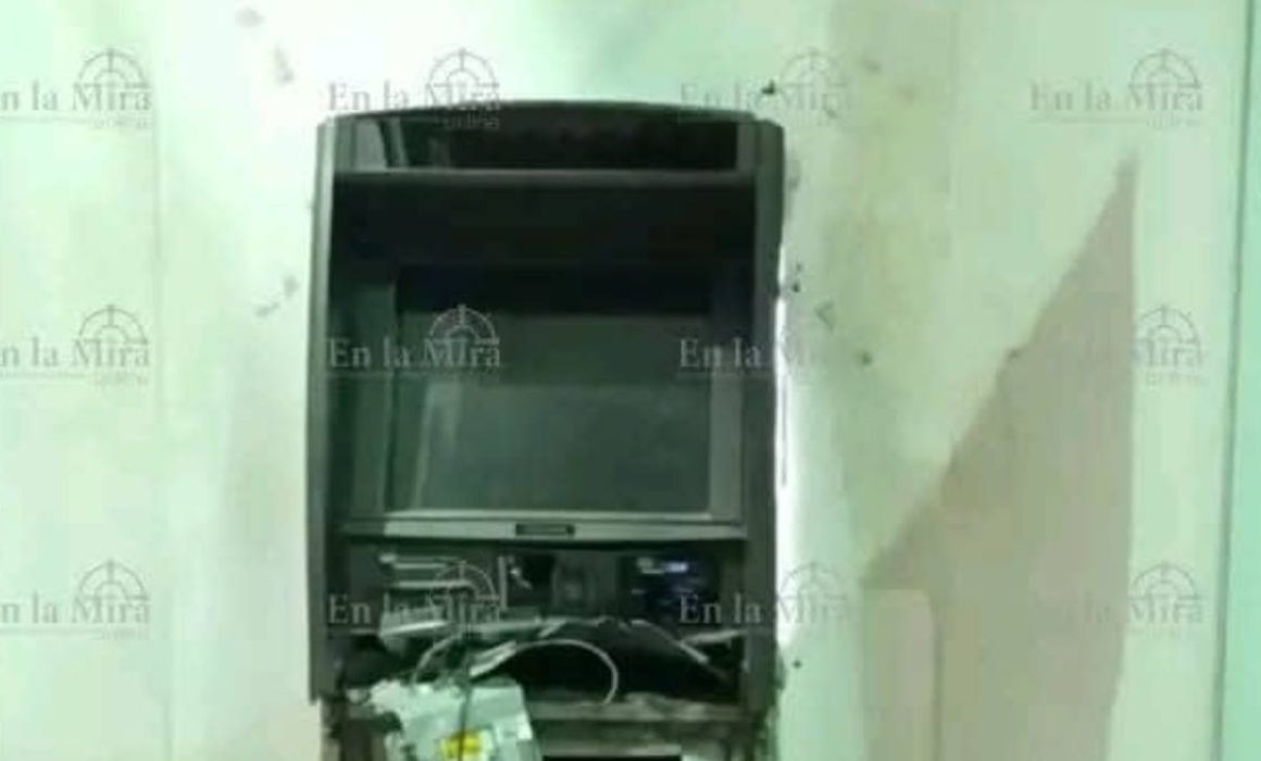 Intento fallido de robo a cajero de Banco Bienestar en Los Reyes La Paz deja daños sin botín