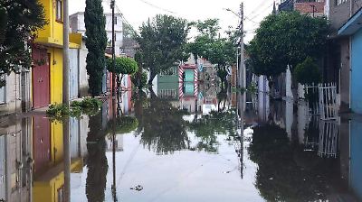Inundaciones en Cuautitlán afectan a 20 viviendas y dejan sin energía a la comunidad de Rancho San Blas