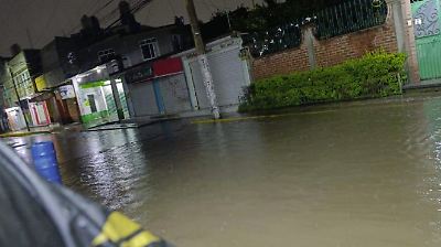 Inundaciones en Teoloyucan por desbordamiento del río San Javier y críticas a la autoridad