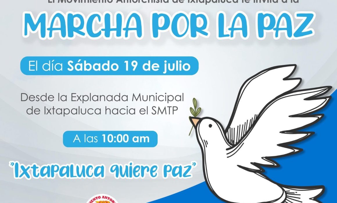 Ixtapaluca prepara marcha ciudadana para exigir mayor seguridad ante creciente ola de delitos