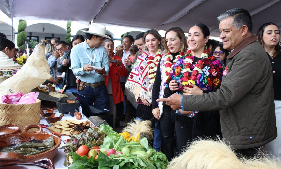 Ixtlahuaca celebra el Día de la Gastronomía Sostenible con platillos tradicionales y pato en chile verde