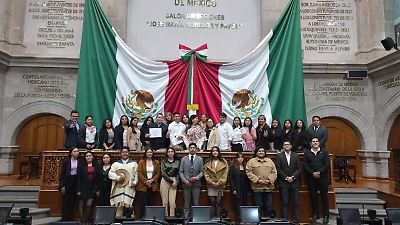 Jóvenes indígenas del Estado de México presentan propuestas para fortalecer su comunidad y cultura en el Congreso