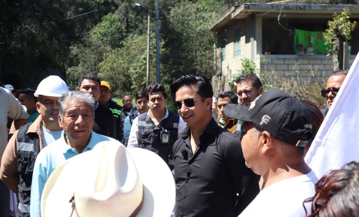 Jilotzingo avanza con nuevas obras de infraestructura que mejoran seguridad y comunidades