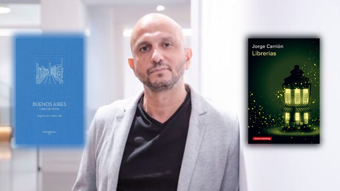 Jorge Carrión publica un libro sobre Buenos Aires y relanza su estudio sobre librerías traducido a múltiples idiomas