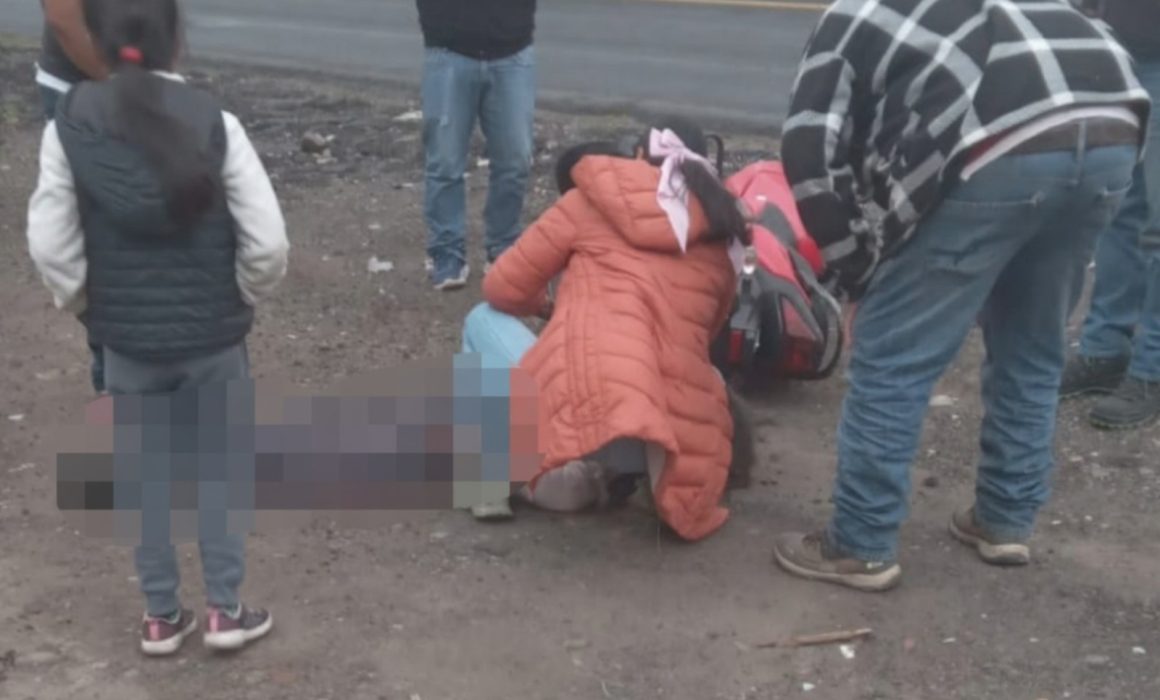 Joven de 16 años sufre grave accidente en motocicleta en Almoloya de Juárez