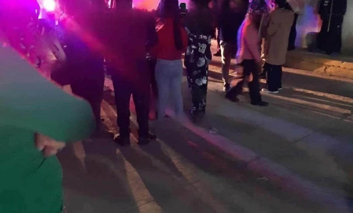 Joven herida por bala perdida en Chalco desata alarma en la comunidad