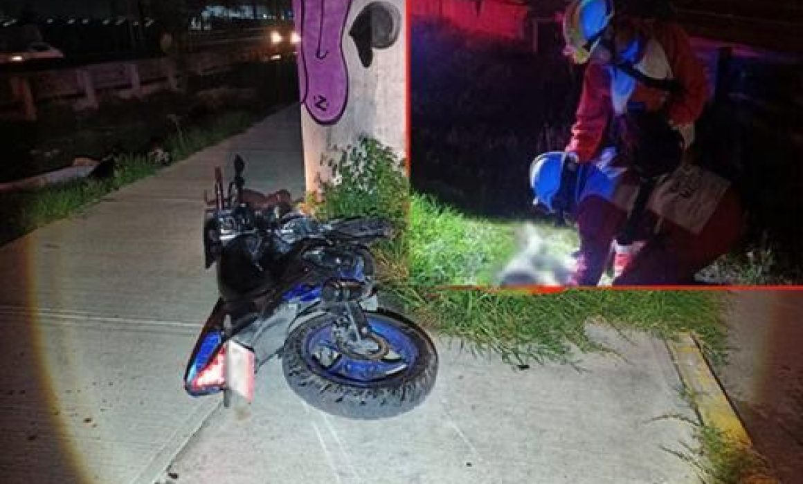 Joven motociclista de 18 años víctima de ataque armado en Lerma